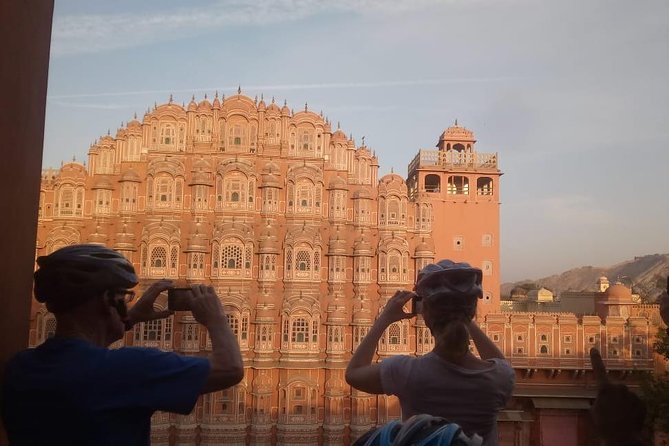 3-Hour Morning Bike Tour of Jaipur - Riding through the City Palace area