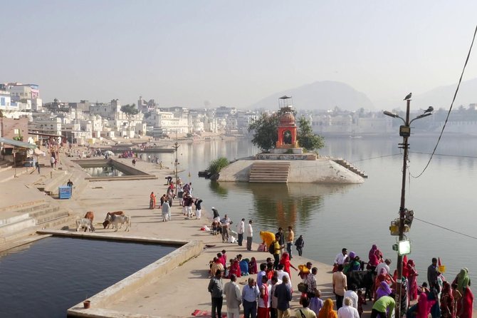 5 Days Private Heritage Triangle Tour Jaipur, Jodhpur, Udaipur. - Day 2: Pushkar’s lake, temple, and camel safari