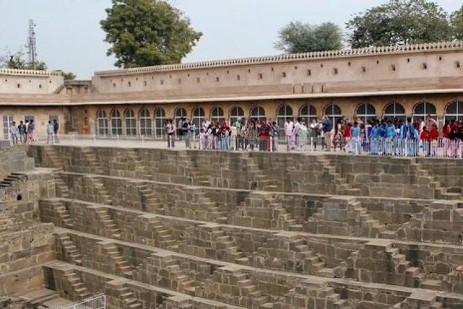 Abhaneri Chand Baori Stepwell Day Tour from Jaipur - Harshat Mata Temple adds meaning beside the well