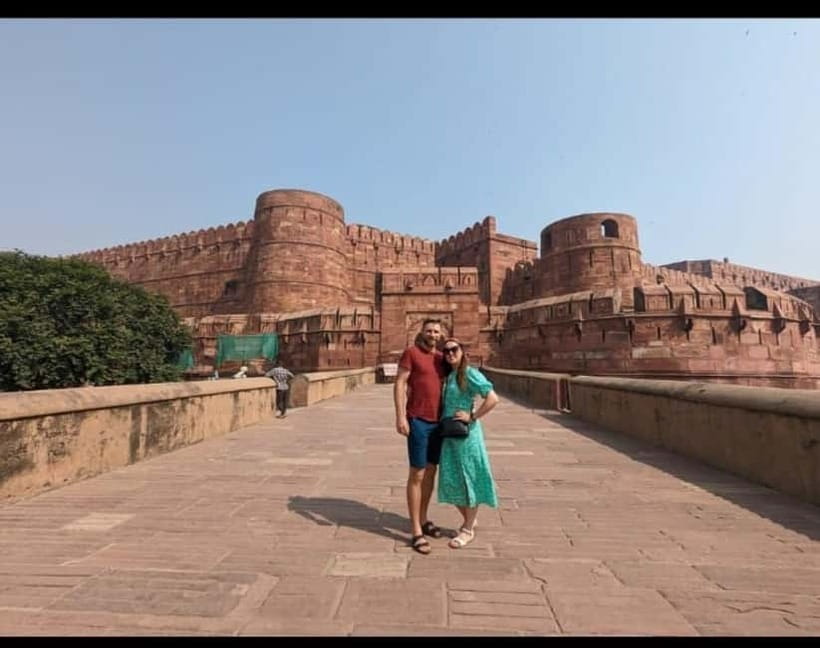 Agra: Agra Fort and Baby Taj Private Tour with Pickup & Drop - The inlay demonstration adds a local craft lesson