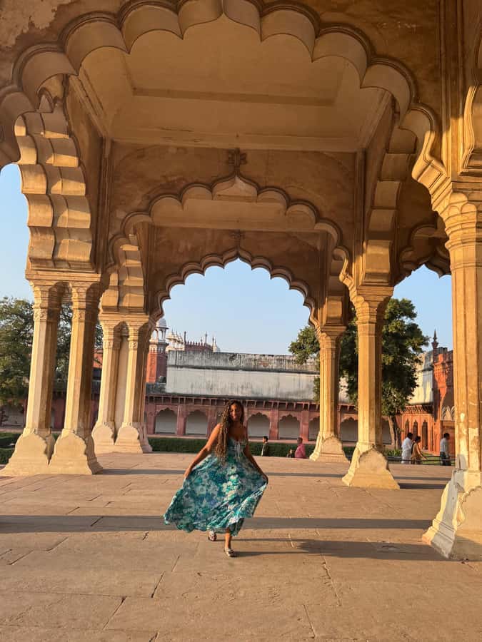 Agra: Agra fort express entry tickets - Inside the Mughal fort complex