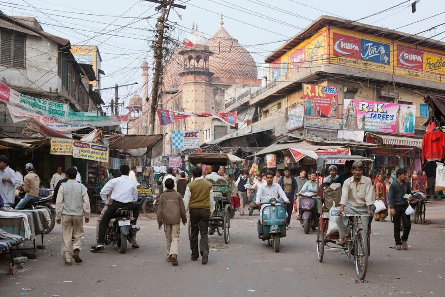 Agra: Old City & Street Food Tour in Car, Tuk Tuk or Bike - I Love Agra photo point and the first taste