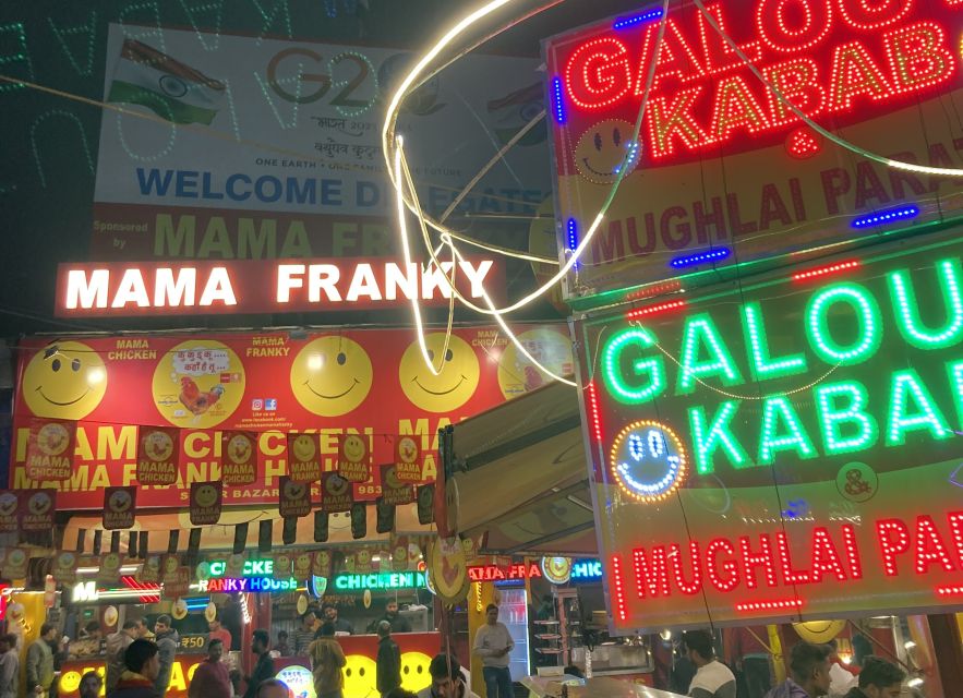 Agra: Sadar Bazar Food Market Night Walking Tour by Tuk-Tuk - Key points at a glance