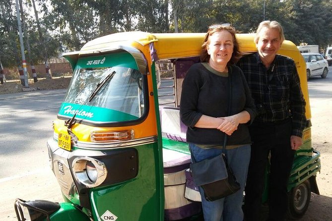 Behind the Taj Mahal with Sunrise or Sunset view by Tuk Tuk Ride - The tuk tuk ride through Agra