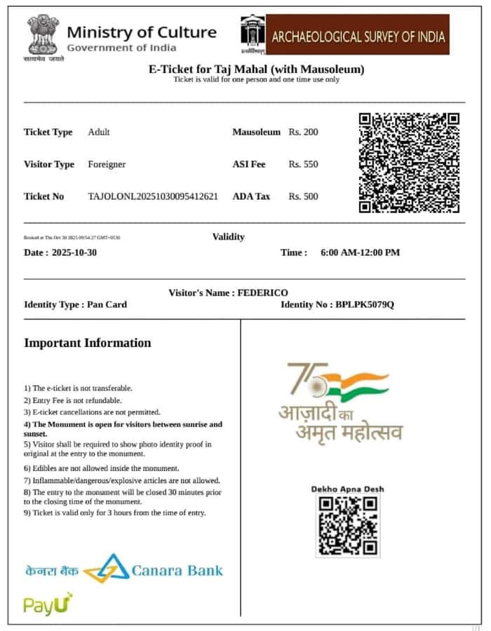 Book Taj Mahal Entry Tickets with Skip the Line Entry. - Inside the Taj Mahal complex