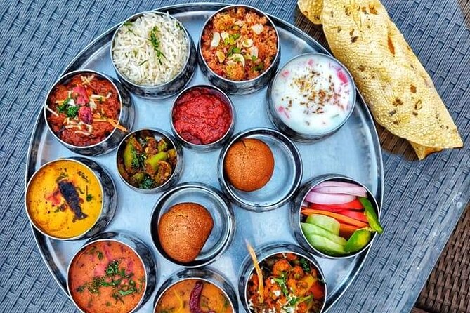 Dinner at Indian Ethnic Restaurant & Witness Majestic Night Arti - Dinner at Govindam Retreat