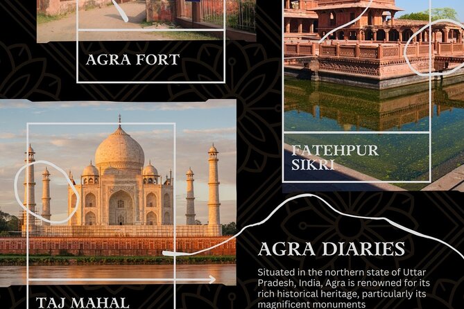 Exclusive Full-Day Tour of Taj Mahal and Agra Fort Agra City - Markets add a local side to the day