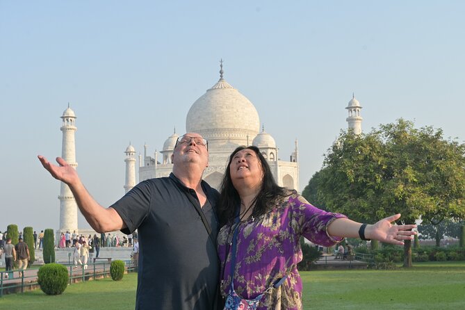 From Agra: Skip-the-Line Taj Mahal & Fort Private Tour by Car - One hour at the Baby Taj
