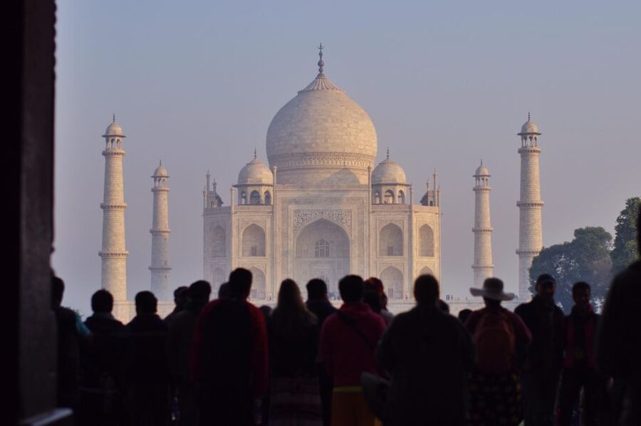 From Agra: Taj Mahal & Agra City Highlights Tour By Car - Seeing the Taj Mahal from Mehtab Bagh