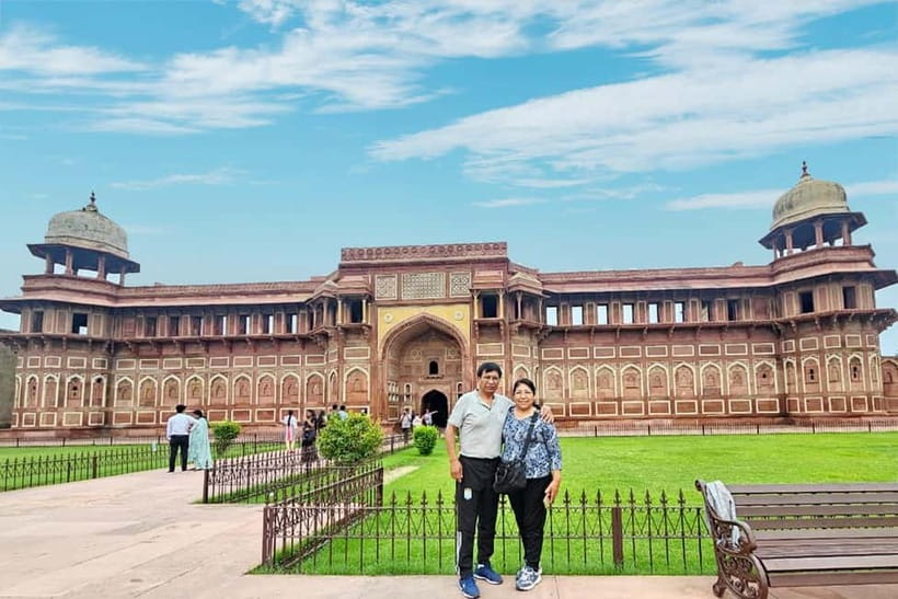 From Delhi : Taj Mahal & Agra Private Day Tour by Car - Mehtab Bagh and the final Taj view