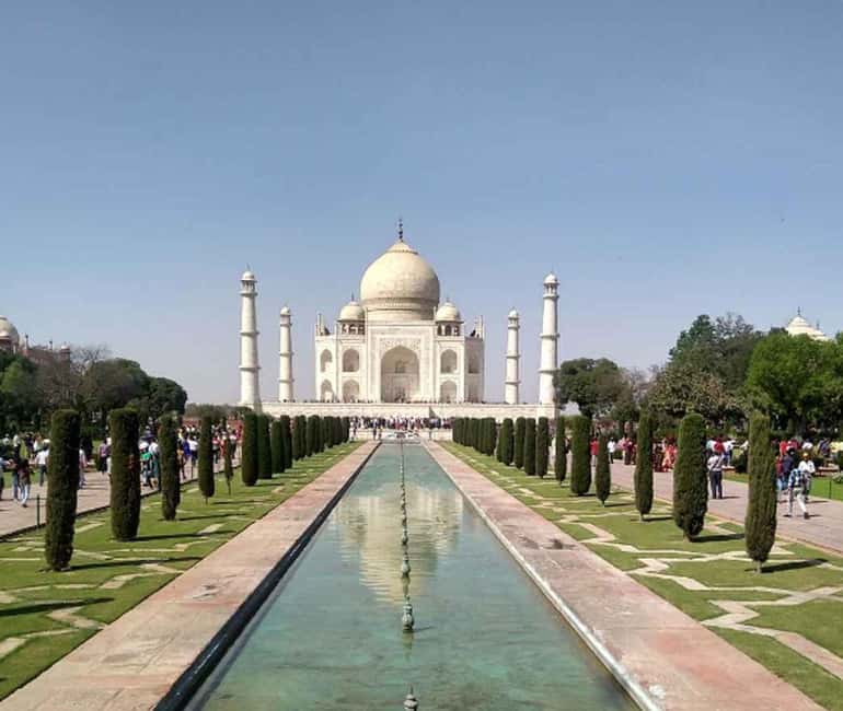 From Delhi: Taj Mahal Sunrise , Agra Fort & Baby Taj Tour - The Baby Taj and its fine marble work