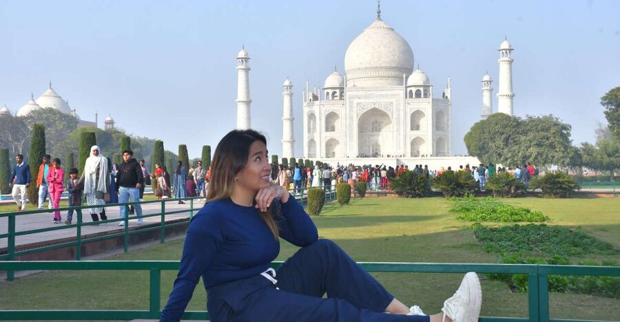 From Jaipur: Agra Private Day Trip with Taj Mahal &Agra Fort - Agra Fort and its view across the Yamuna