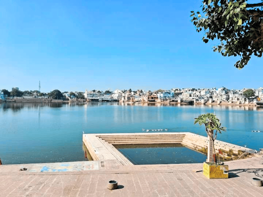 From Jaipur : Ajmer Pushkar Private Tour by Cab with Guide - Ana Sagar Lake for a quieter pause