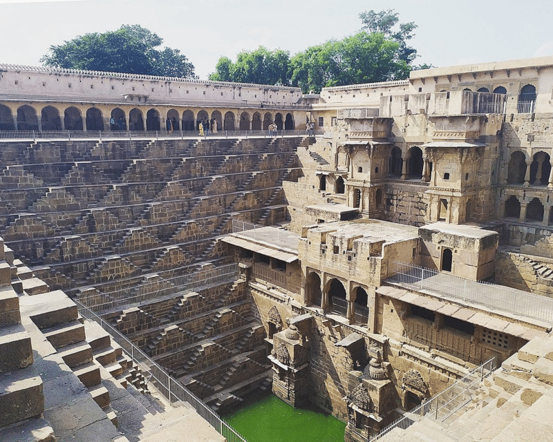 From Jaipur: Day Trip to Chand Baori and Bhangarh Fort - What the Chand Baori visit feels like