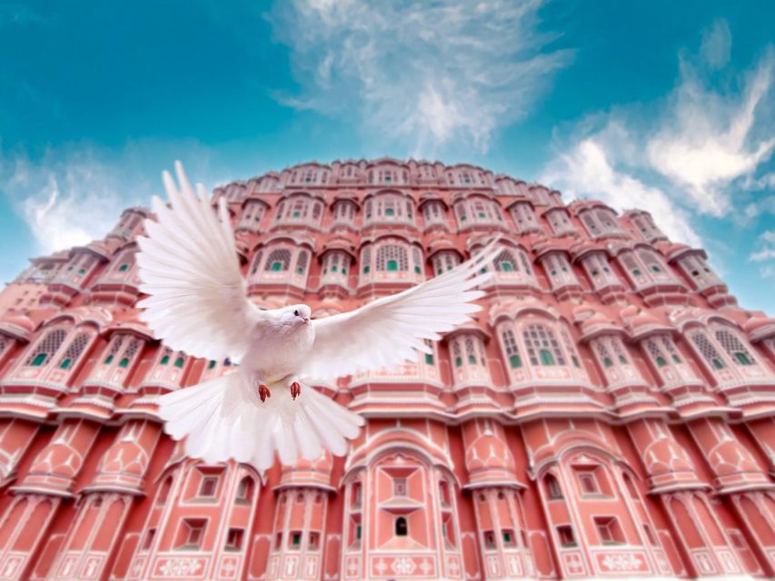 From Jaipur: Private Amber Fort, Jal Mahal and More Car Tour - Amber Fort and the first grand view