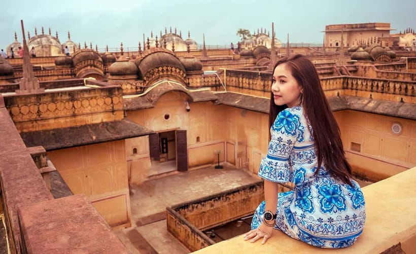 From New Delhi: Jaipur Day Trip by Train or Car - Amber Fort, the day’s grand opening