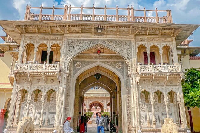 Full-Day Jaipur Highlights with Local Guide & Private Vehicle - City Palace: royal courtyards and painted detail