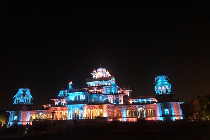 Guided Night Tour of Jaipur With Optional Street Food Tasting - Jal Mahal and its quiet lake reflection