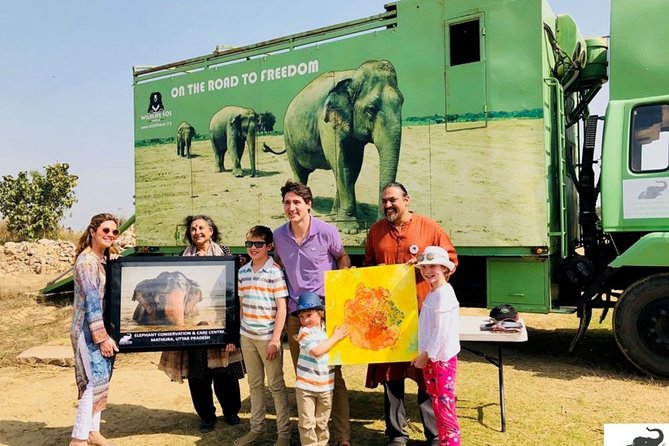 Half-Day Private Sightseeing tour to Wildlife SOS from Agra - Key points at a glance