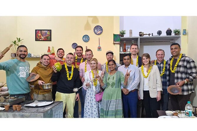Indian Cooking Class with Local Family in Jaipur - Vegetarian and non-vegetarian choices