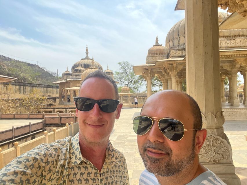 Jaipur: Amber Fort, Jal Mahal and Hawa Mahal Private Tour - Jal Mahal and the lake view