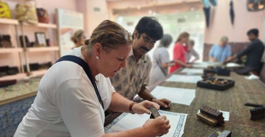 Jaipur: Block Printing Workshop In the Heart of City Center - What You Actually Make