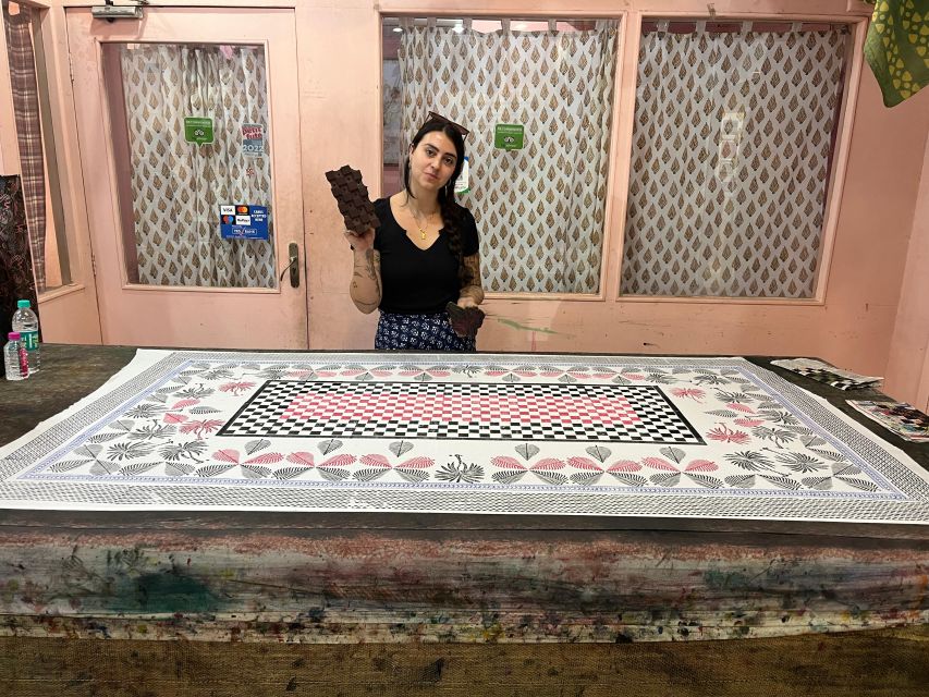Jaipur: Block Printing Workshop In the Heart of City Center - Beyond the Printing Table