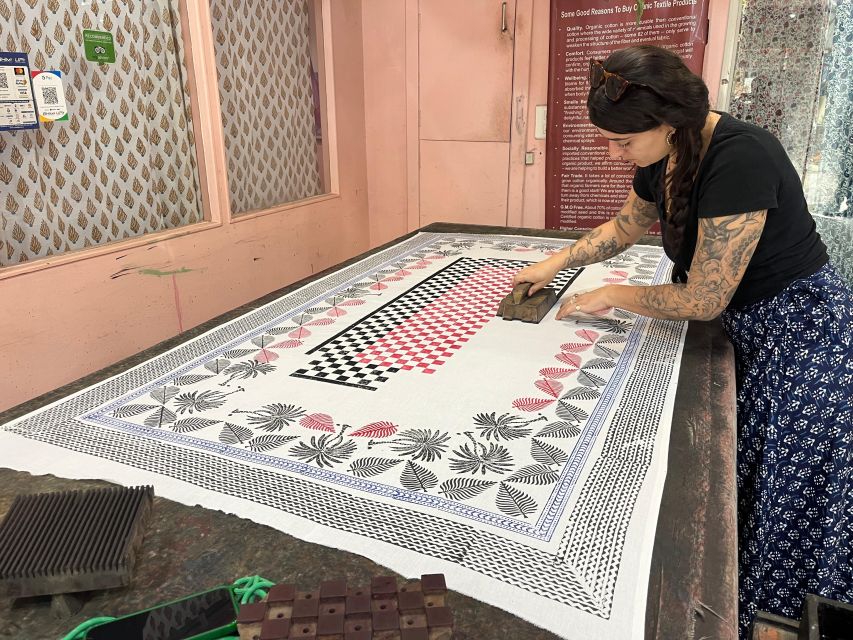 Jaipur: Block Printing Workshop In the Heart of City Center - Who Will Enjoy This Most?