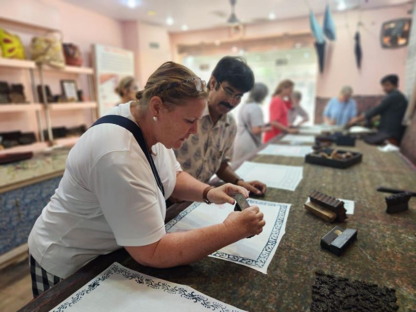 Jaipur: Block Printing Workshop In the Heart of City Center - The Five-Hour Visit From Hotel Pickup to Finished Cloth