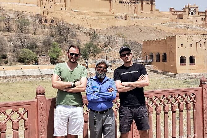 Jaipur City Full Day Visit and Sightseeing Private Tour - Jal Mahal and the view across Man Sagar Lake