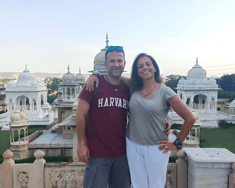 Jaipur: Explore City Sights, Amber Fort & Monkey Temple - Panna Meena Stepwell and Jal Mahal from the road