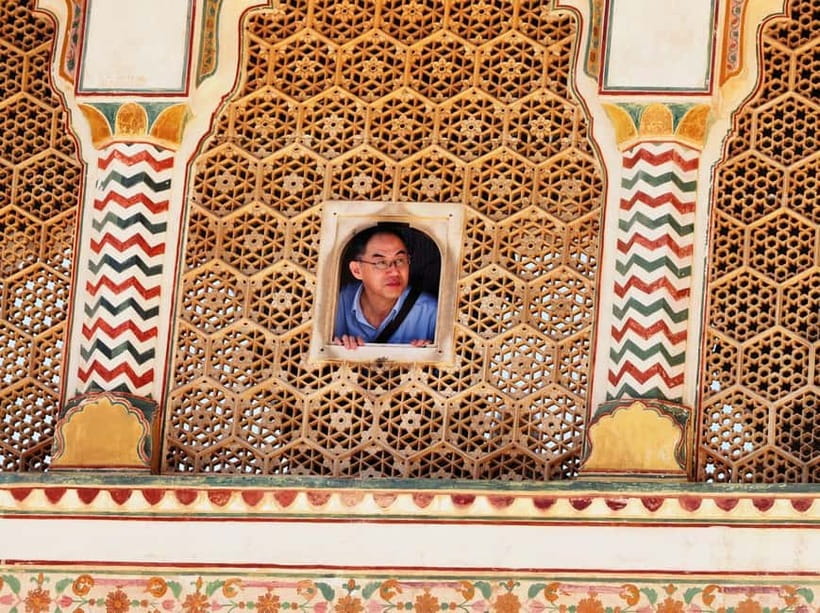 Jaipur: Explore City Sights, Amber Fort & Monkey Temple - Royal Gaitor’s carved marble memorials