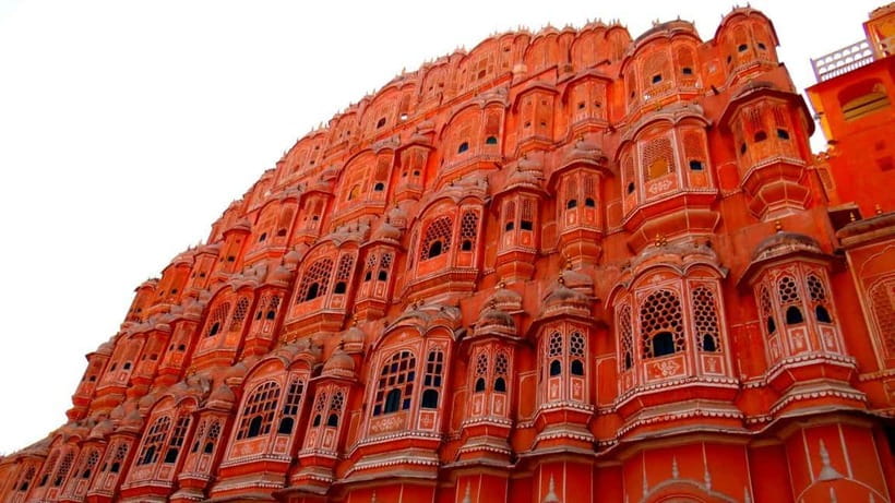 Jaipur: Full Day City sightseeing with Car, Guide & Lunch - Hawa Mahal and Jaipur’s famous pink facade