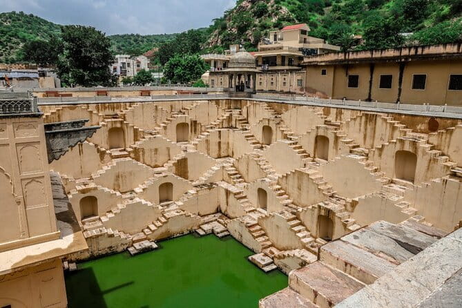 Jaipur Full-Day Private Tour Including Sunset at Nahargarh Fort - Panna Meena Ka Kund brings geometry and shade