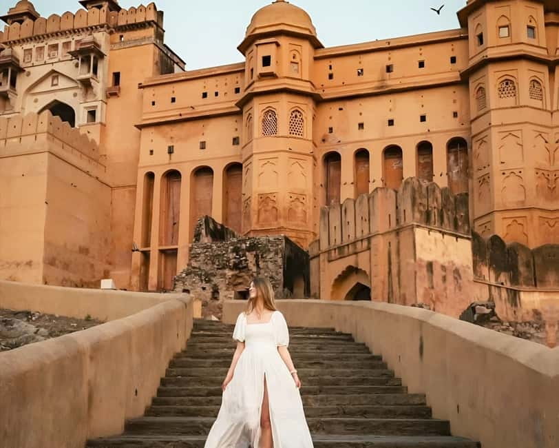Jaipur: Half-Day Guided Sightseeing Tour with Flower Market - Jantar Mantar turns astronomy into stone
