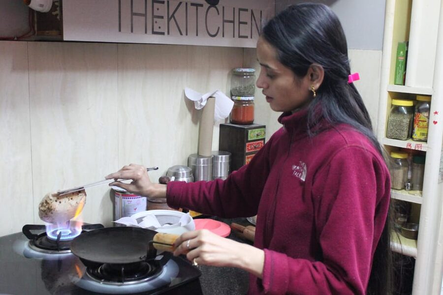 Jaipur: Interactive Cooking Class with a Local Family - Eating the meal you helped prepare