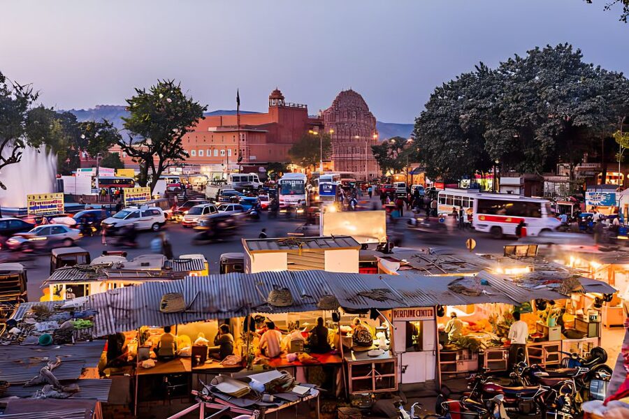 Jaipur: Jaipur & Amber Fort Full or Half-Day Guided Tour - City Palace shows Jaipur’s royal side