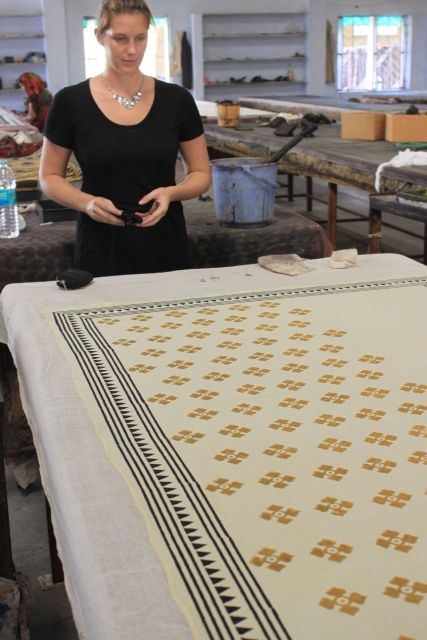 Jaipur: local workshop tour (Handblock printing) - What happens during the two-hour workshop
