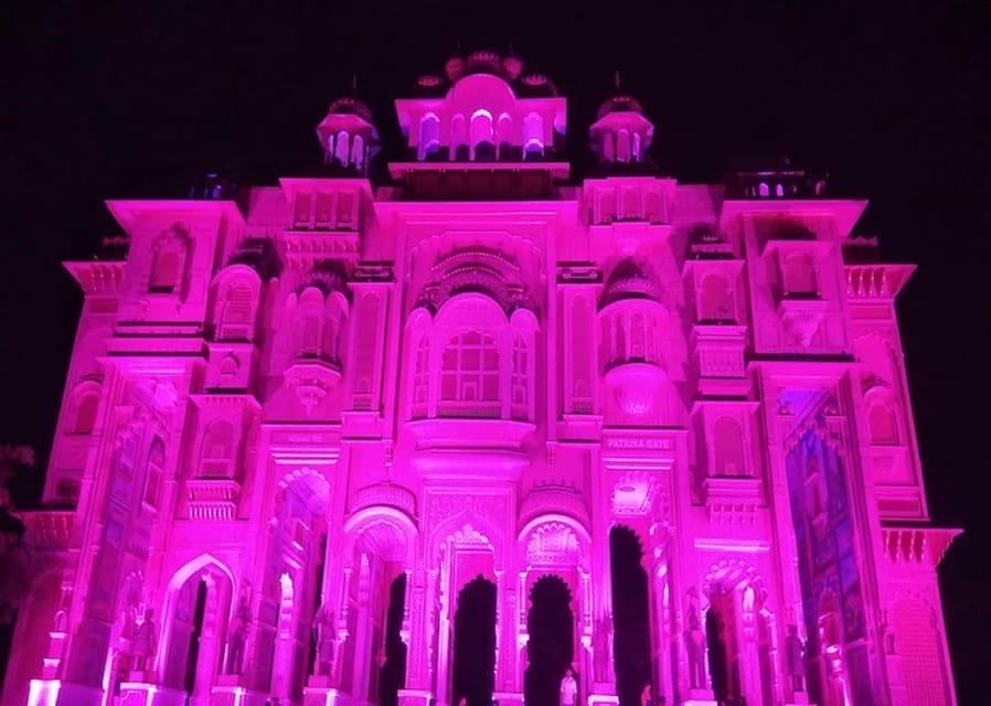 Jaipur: Night Tour of Amer & pink city by an open air jeep - Key points to know before booking