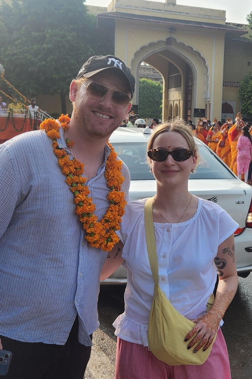 Jaipur Private City Tour with a Women-Driven E-Rickshaw Ride - Jal Mahal, a brief lake stop