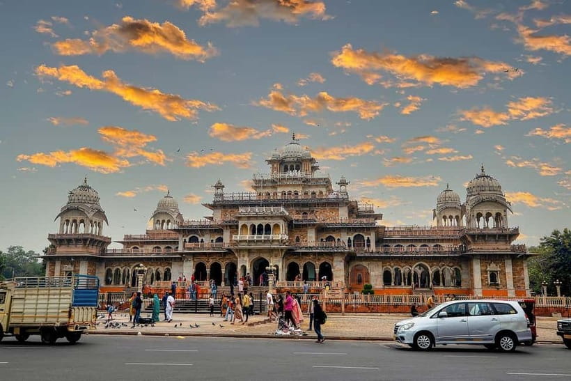 Jaipur: Private Evening Tour with Monkey Temple Sunset - Galta Ji brings the tour to its best view