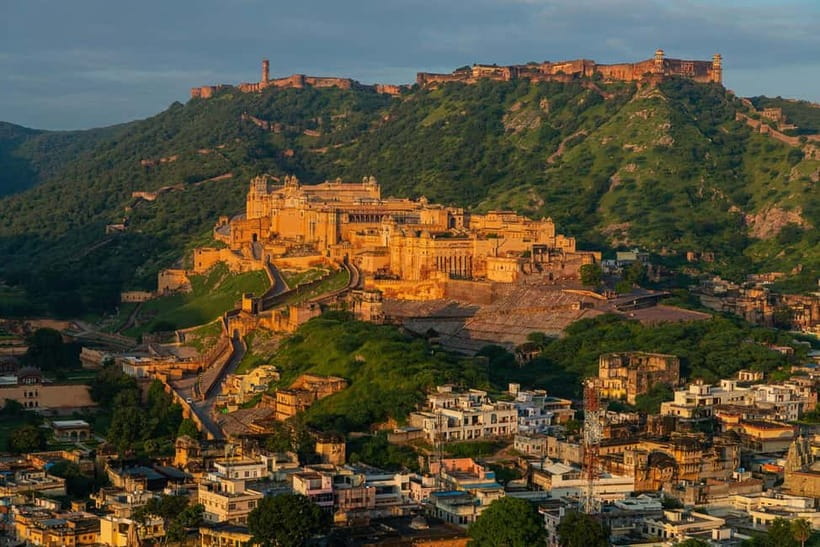 Jaipur: Private Full Day City Sightseeing Tour with Guide - Amber Fort and Sheesh Mahal: The day’s grand centerpiece