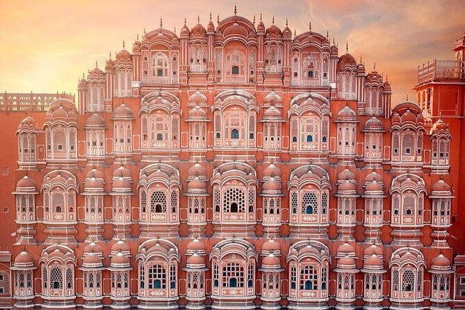 Jaipur Private Full Day Sightseeing Tour with Guide by Car - Jal Mahal is a quick lake view