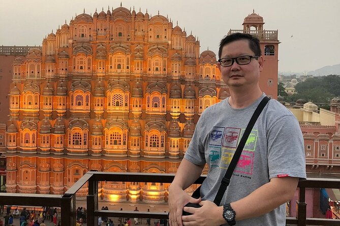 Jaipur Private Full-Day Sightseeing Tour with Optional Guide - Jal Mahal, a palace viewed from the shore