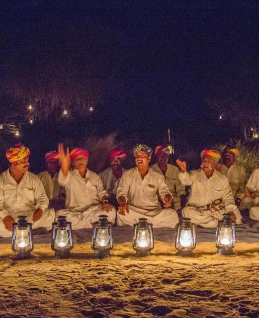 Jaisalmer: Cultural Evening in the Thar Desert - A vegetarian Rajasthani buffet closes the night