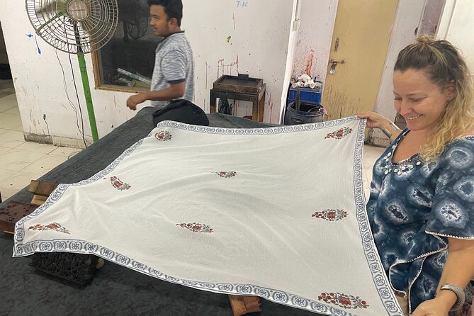 Learn Hand Block Printing Techniques & Print Your Own Fabric - Arriving at S.P. ASSOCIATES in Kartarpura