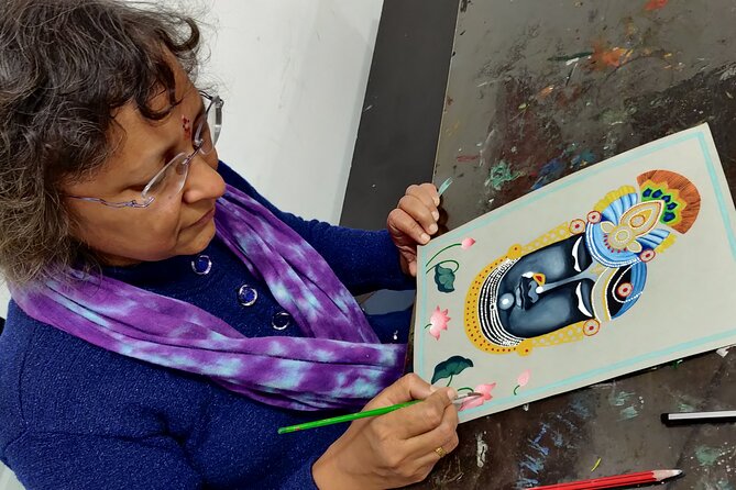 Learn to make a Pichwai Painting - Why Pichwai makes a fine Jaipur activity