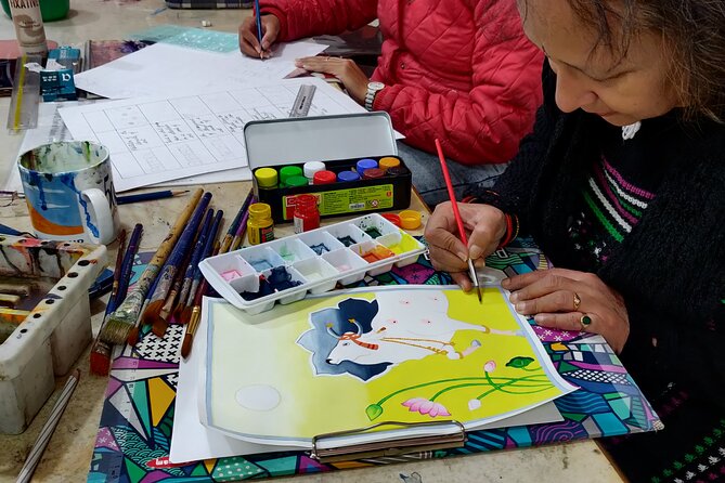 Learn to make a Pichwai Painting - Supplies are included, so the $8 price goes a long way