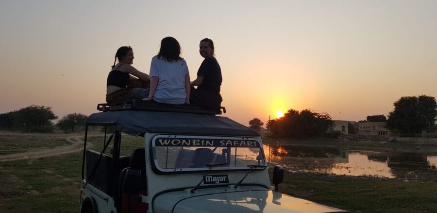 Overnight Adventure Safari by Wonbin Safari - From Kuldhara to the camel route