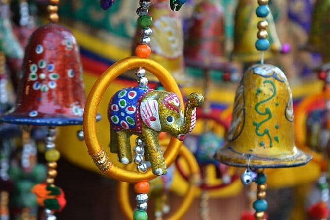 Private Jaipur Half-Day Shopping Tour - Johri Bazaar: finish with Jaipur jewelry